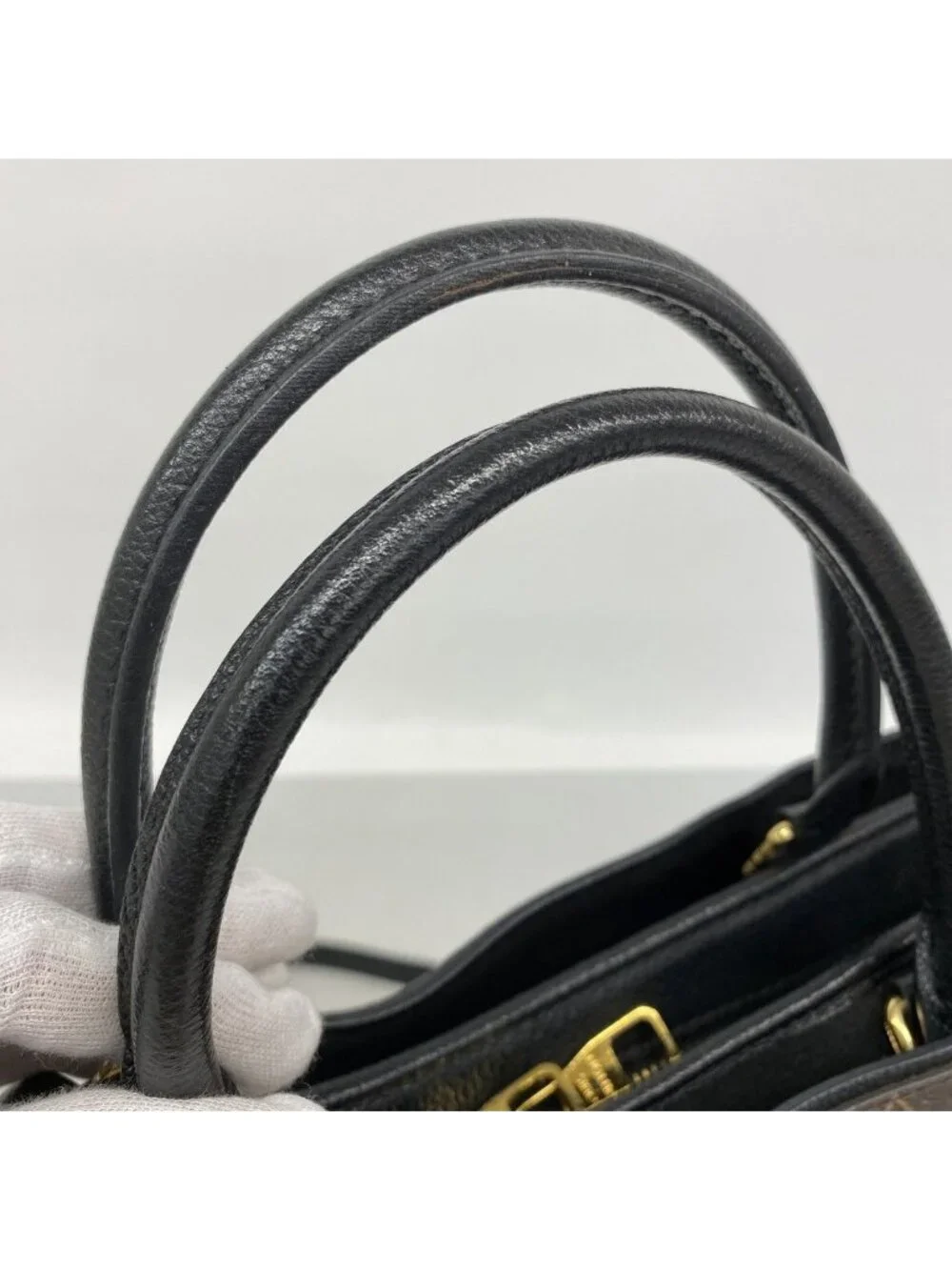 Louis Vuitton Tote Monogram Popincourt MM Noir 2-Way